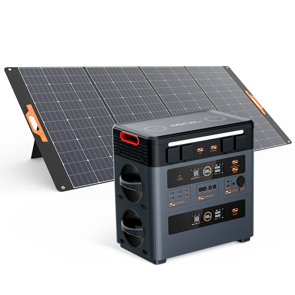 Oscal PowerMax 2400 | 2400W Portable Power Station Powerhouse