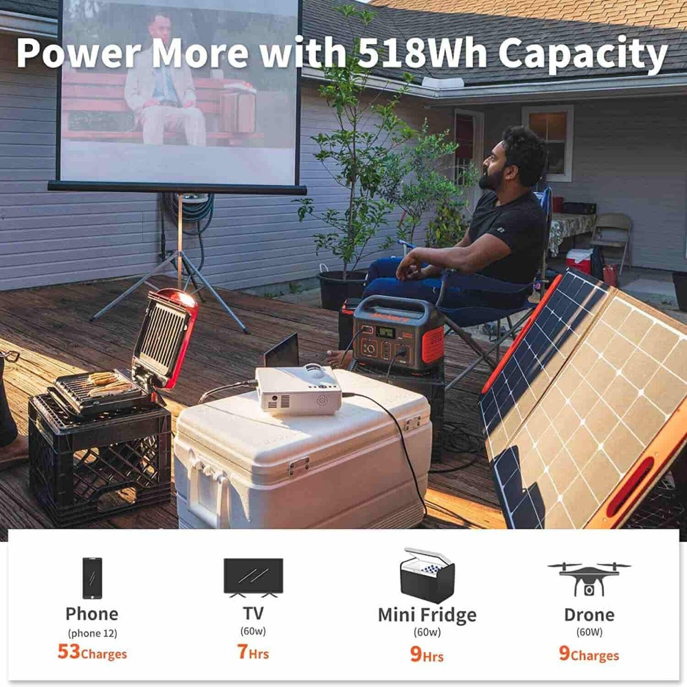 Power More With Jackery Solar Generator 500