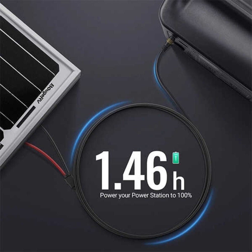 BougeRV 6Feet 14AWG Solar Connector to DC Adapter Accessories BougeRV