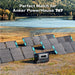 Powerhouse With Anker SOLIX 200W Foldable Solar Panel