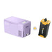 Purple BougeRV 12V 23 Quart Portable Fridge With Battery
