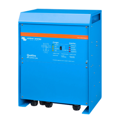 Victron Quattro 48V 5000VA Inverter/Charger – 70A Charging, Dual 100A AC Inputs, 120V Output (QUA485021100)