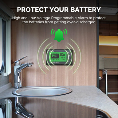 Renogy 500A Battery Monitor With Shunt Battery Monitors & Shunts Renogy