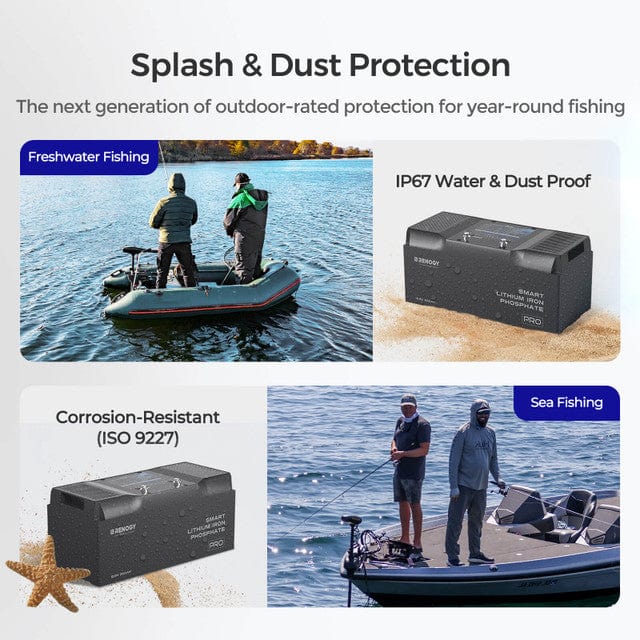 Renogy 12V 200Ah Pro Smart Lithium Iron Phosphate Battery w/Bluetooth & Self-heating Function Batteries Renogy