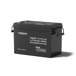 Renogy Core Mini - 12.8V 300Ah Lithium Iron Phosphate Battery w/ Low-Temperature Protection Batteries Renogy 1 x Core Mini - 12.8V 300Ah LifePO4 Battery
