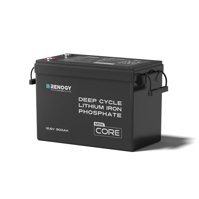 Renogy Core Mini - 12.8V 300Ah Lithium Iron Phosphate Battery w/ Low-Temperature Protection Batteries Renogy 1 x Core Mini - 12.8V 300Ah LifePO4 Battery