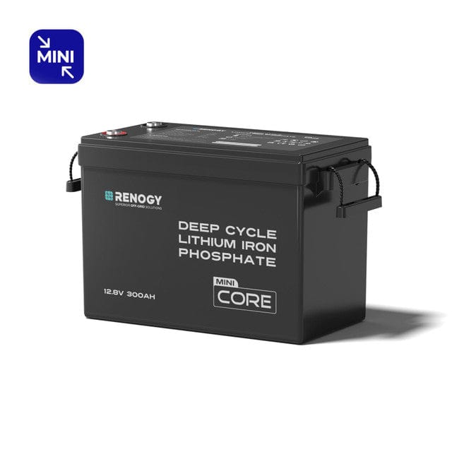Renogy Core Mini - 12.8V 300Ah Lithium Iron Phosphate Battery w/ Low-Temperature Protection Batteries Renogy