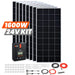 RICH SOLAR 24V 1600W Solar Kit with Voltage and Wattage Labels