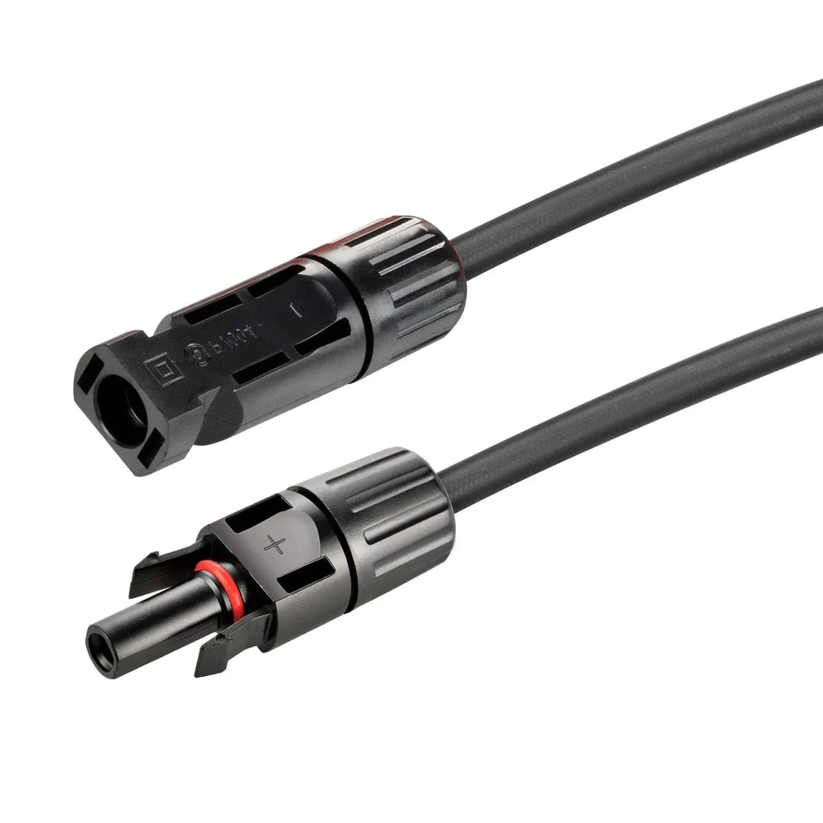 RICH SOLAR 10 Gauge Solar Panel Extension Cable with Male and Female Solar Connector Ends | Pair of 10AWG Red and Black Extension Wire with Connectors on Both Ends | Choose Cable Length: 10ft, 15ft, 20ft, 30ft, 50ft, 75ft, 100ft Accessories RICH SOLAR
