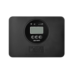 RICH SOLAR BRAVO PRO 30 | Premium 30A 12V/24V MPPT Flush Mount Solar Controller for RVs, Trailers, Campers, Vans, Boats, Off-Grid | With Bluetooth
