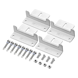 RICH SOLAR | Z-Brackets | Mounting Hardware Z-Brackets with Screws | Designed for RICH SOLAR MEGA Series Solar Panels | Easy to Install Mounts RICH SOLAR