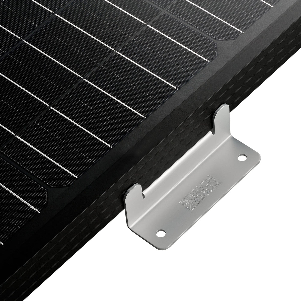 RICH SOLAR | Z-Brackets | Mounting Hardware Z-Brackets with Screws | Designed for RICH SOLAR MEGA Series Solar Panels | Easy to Install Mounts RICH SOLAR