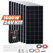 RICHSOLAR 1600-Watt 24V Solar Kit Labeled specs
