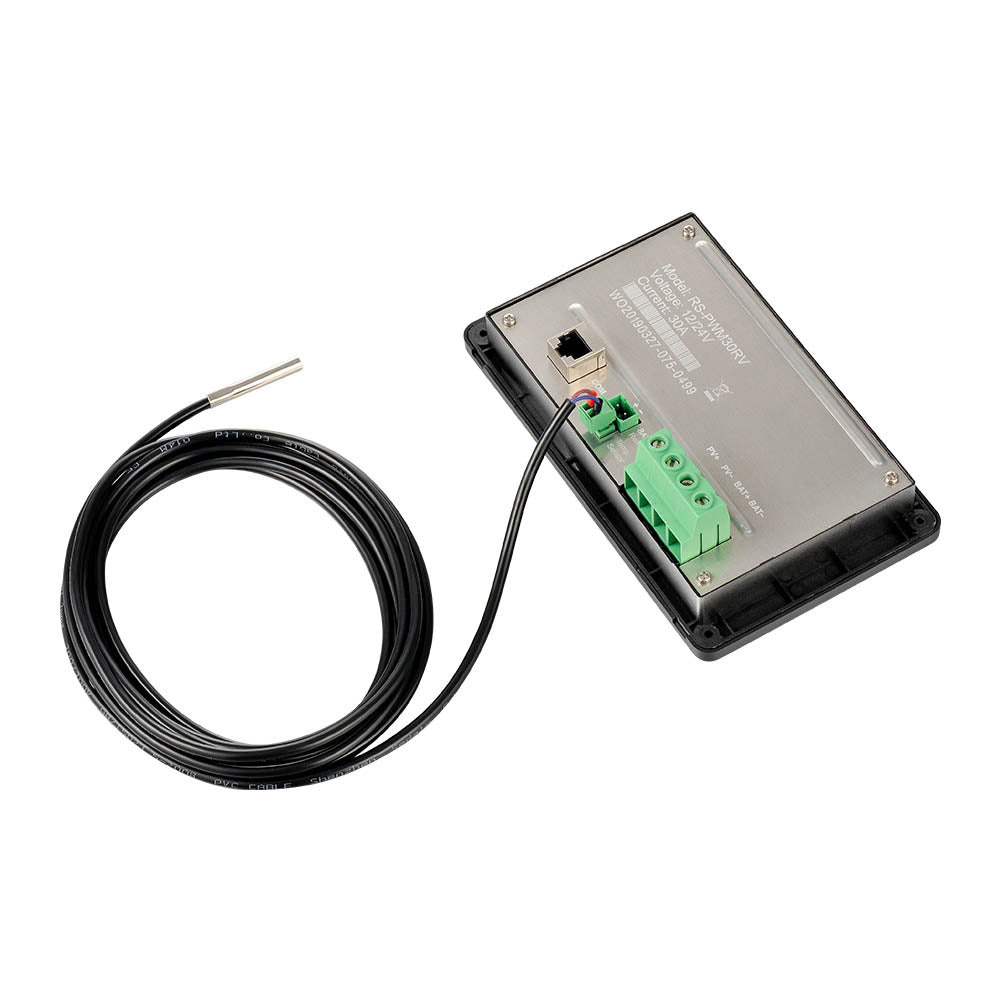 RICH SOLAR | 30 Amp Flush Mount PWM Solar Charge Controller | 30A 12V/24V PWM Controller for RVs, Trailers, Campers, Vans, Boats, Off-Grid | Top Rated Battery Charge Controllers Rich Solar