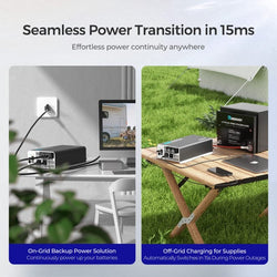 Renogy 1000W 12V Pure Sine Wave Inverter with UPS Transfer Switch and Built-in Bluetooth Inverters Renogy