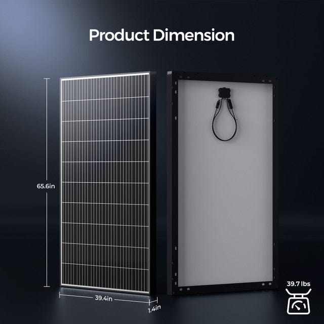 Renogy 320 Watt Monocrystalline Solar Panels Solar Panels Renogy