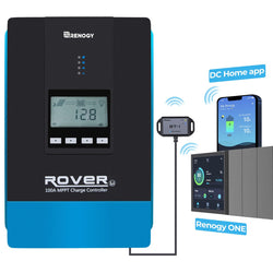 Renogy Rover 100 Amp MPPT Solar Charge Controller Solar Charge Controllers Renogy