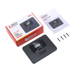 RICH SOLAR BRAVO FLUSH 30 | 30 Amp Flush Mount MPPT Solar Charge Controller | Premium 30A 12V/24V MPPT Flush Mount Solar Controller for RVs, Trailers, Campers, Vans, Boats, Off-Grid | #1 Flush Mount MPPT Solar Controller MPPT Charge Controllers RICH SOLAR