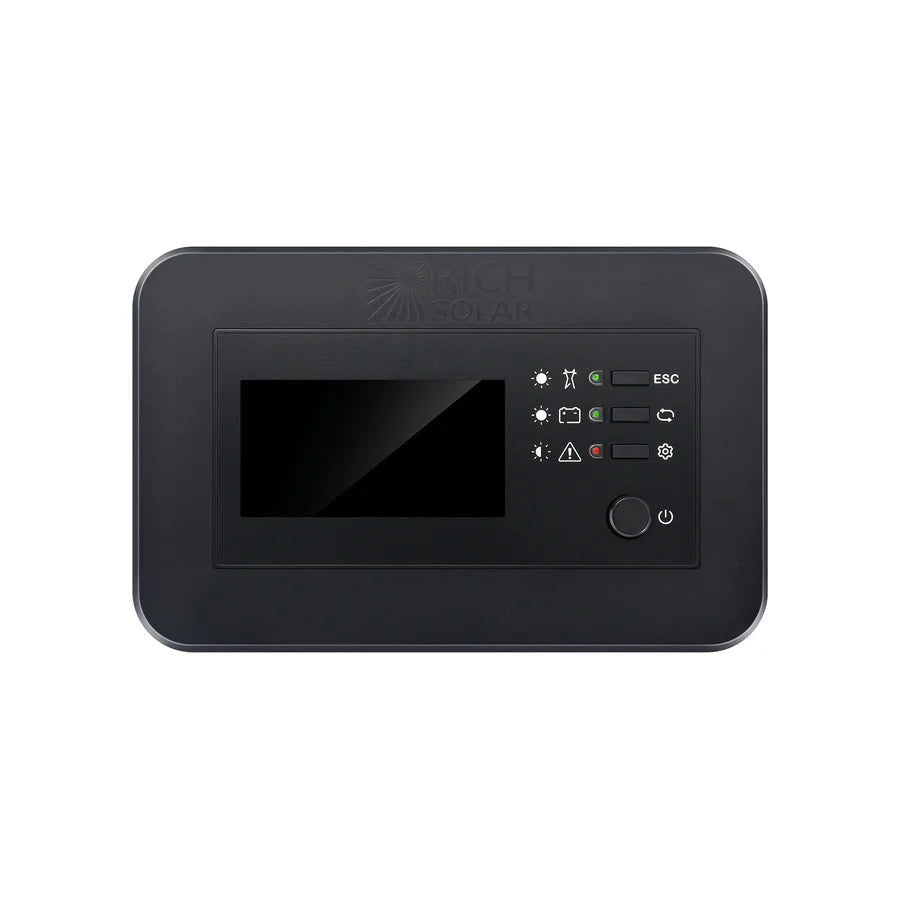 Rich Solar Inverter Remote Controller with LCD | Wall-Mount Meter for NOVA SWITCH & SUPERCHARGER