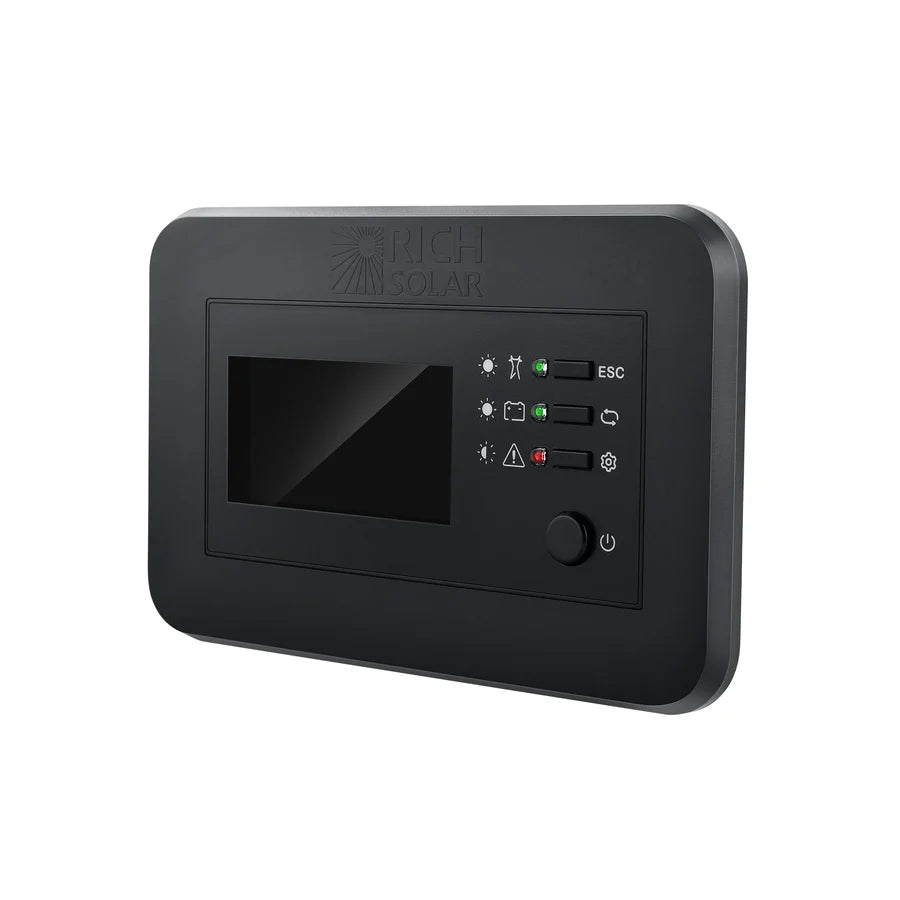 Rich Solar Inverter Remote Controller with LCD | Wall-Mount Meter for NOVA SWITCH & SUPERCHARGER