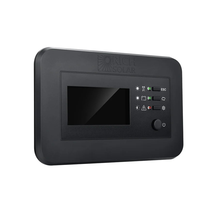 Rich Solar Inverter Remote Controller with LCD | Wall-Mount Meter for NOVA SWITCH & SUPERCHARGER