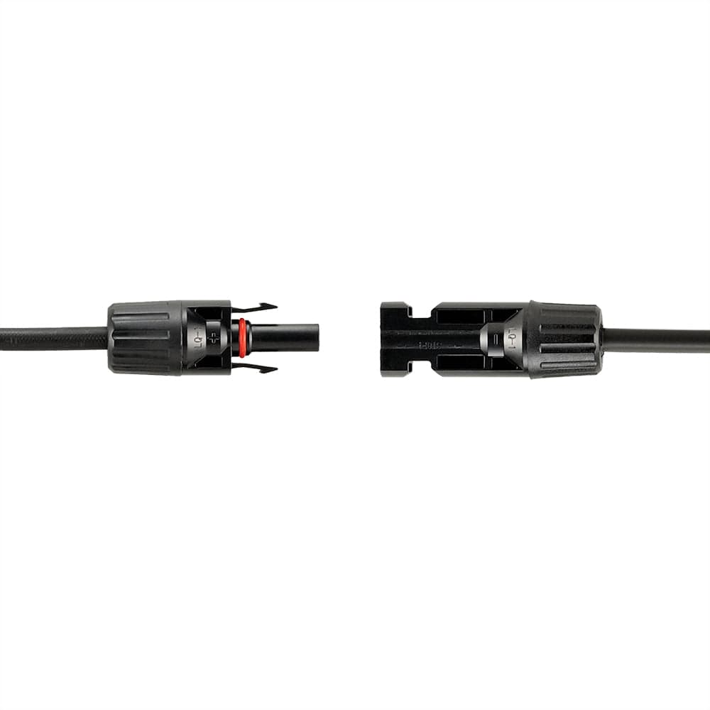 RICH SOLAR Y Branch 2-to-1 Solar Panel Parallel Adapters | Weatherproof PV Adapters for Solar Connection | Plug and Play Connectors RICH SOLAR