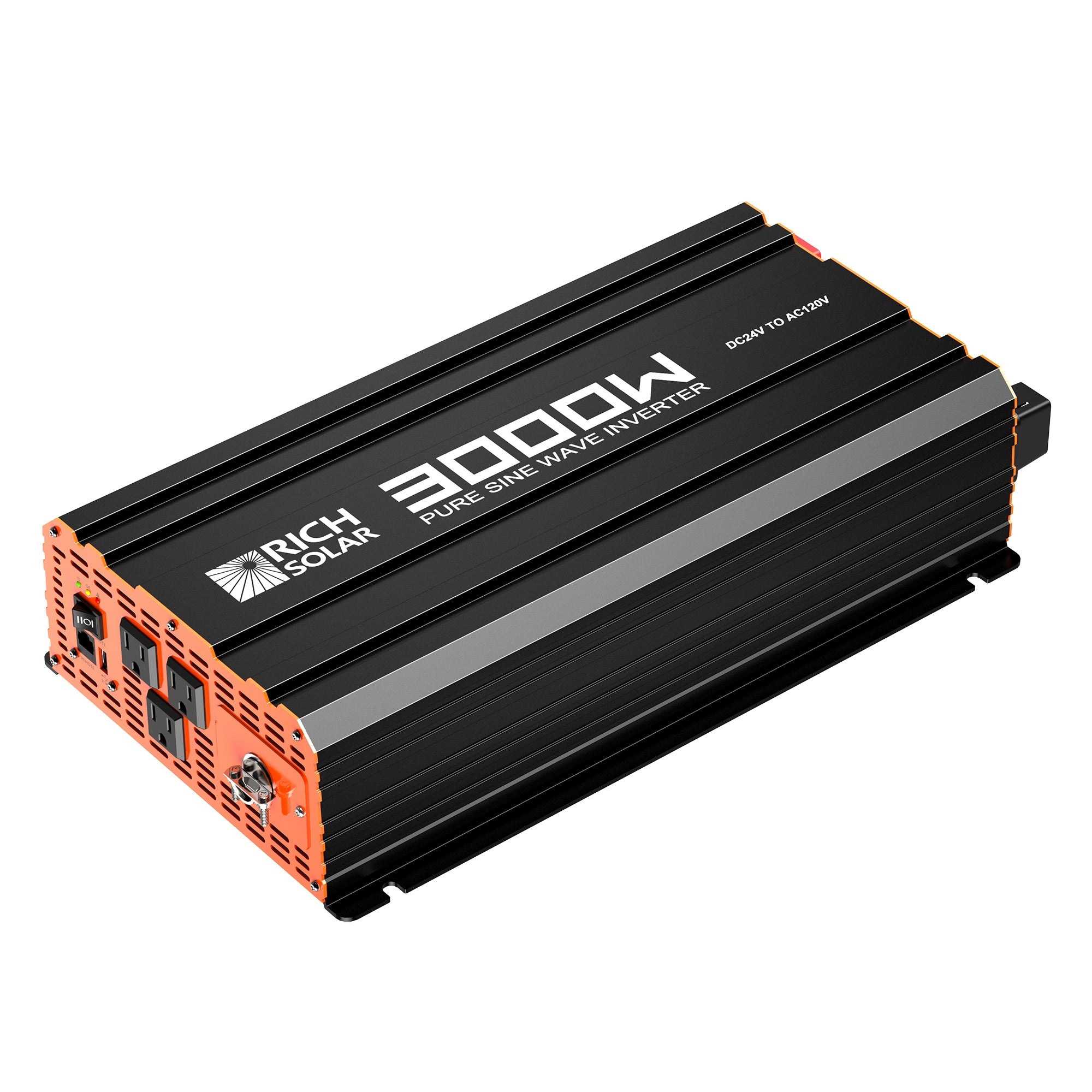 RICH SOLAR NOVA PURE MAX 3K - 3000W 24V Pure Sine Wave Inverter for Off-Grid Power Off-Grid Inverters Rich Solar