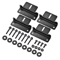 RICH SOLAR | Z-Brackets | Mounting Hardware Z-Brackets with Screws | Designed for RICH SOLAR MEGA Series Solar Panels | Easy to Install Mounts RICH SOLAR