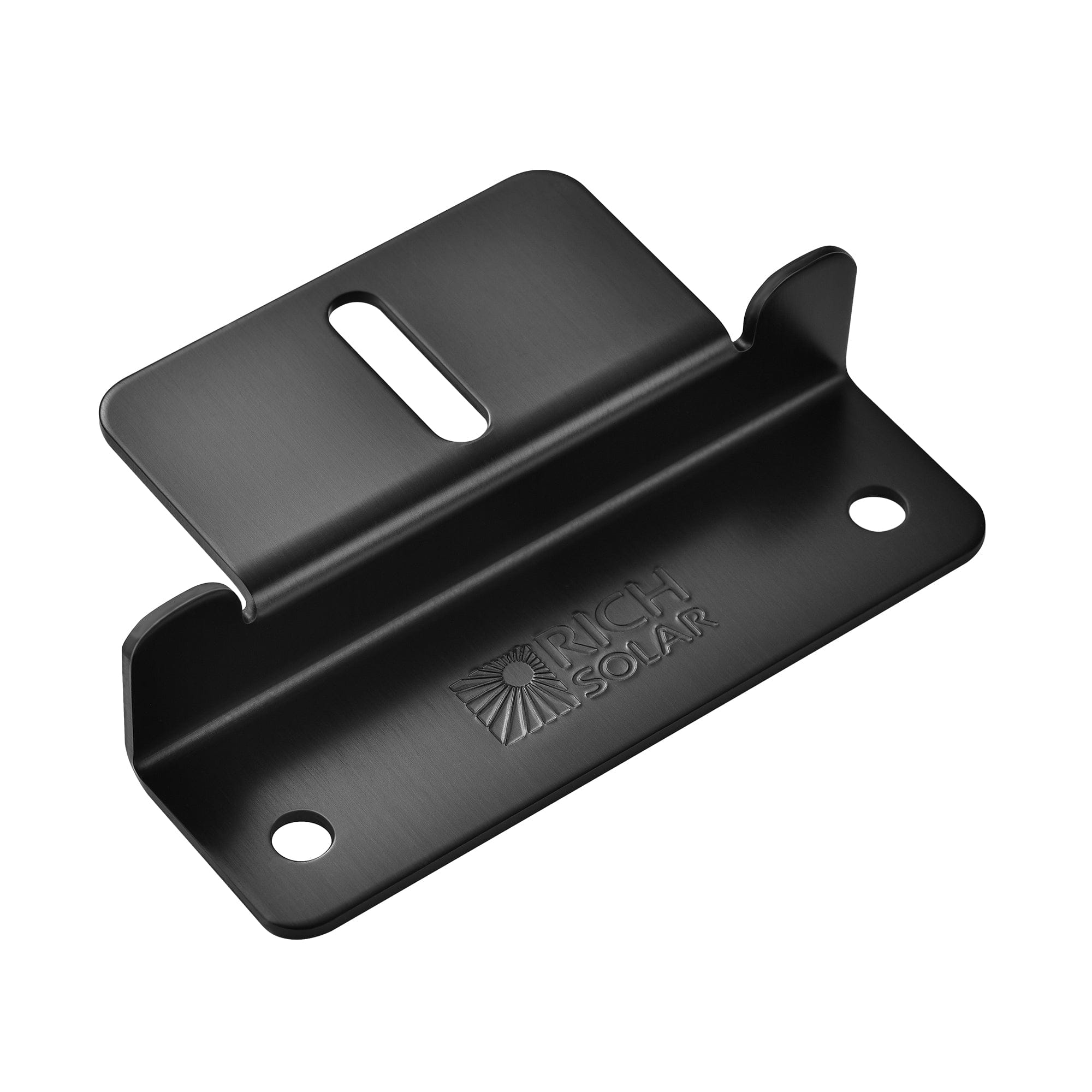 RICH SOLAR | Z-Brackets | Mounting Hardware Z-Brackets with Screws | Designed for RICH SOLAR MEGA Series Solar Panels | Easy to Install Mounts RICH SOLAR 3/4" Black