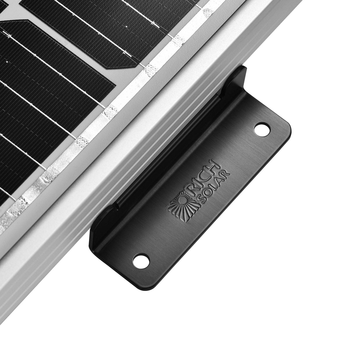 RICH SOLAR | Z-Brackets | Mounting Hardware Z-Brackets with Screws | Designed for RICH SOLAR MEGA Series Solar Panels | Easy to Install Mounts RICH SOLAR
