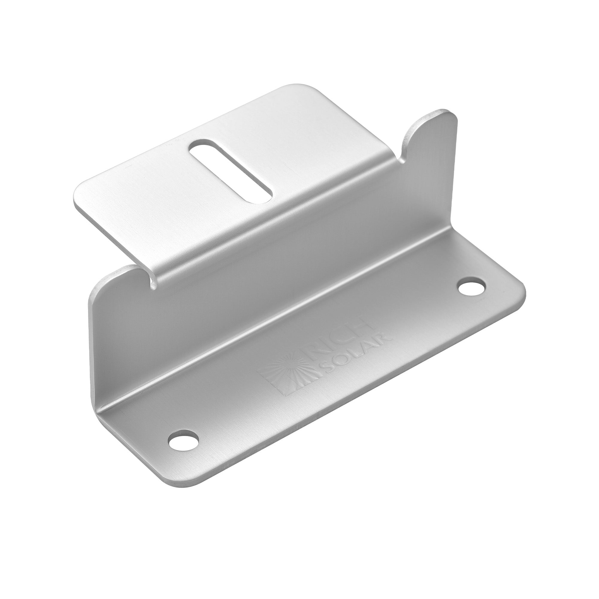 RICH SOLAR | Z-Brackets | Mounting Hardware Z-Brackets with Screws | Designed for RICH SOLAR MEGA Series Solar Panels | Easy to Install Mounts RICH SOLAR 1 1/4" Silver