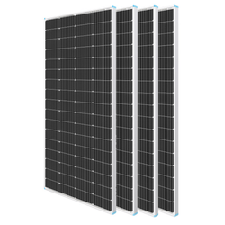 Renogy 200 Watt 12 Volt Monocrystalline Solar Panel Solar Panels Renogy 200W Solar Panel x 4