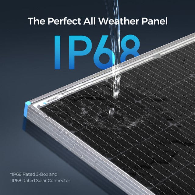 Renogy Bifacial 220 Watt 12 Volt Monocrystalline Solar Panel Solar Panels Renogy