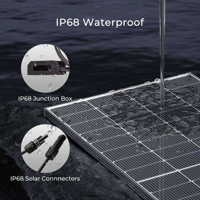 Renogy 250 Watt 16BB N-Type Bifacial Solar Panel Solar Panels Renogy
