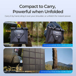 RSP400SB07 Portable Solar Panel Blanket - Compact & Powerful
