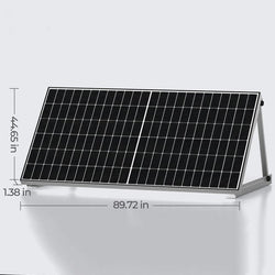 Renogy Bifacial 550 Watt Monocrystalline Solar Panel Solar Panels Renogy