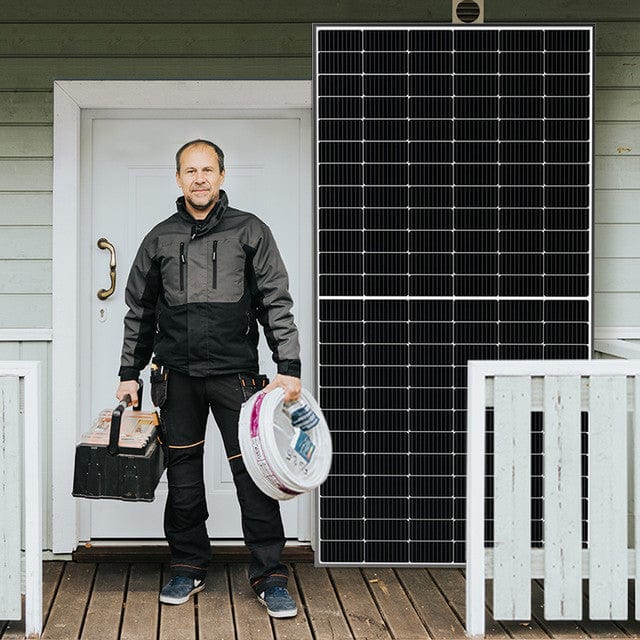 Renogy Bifacial 550 Watt Monocrystalline Solar Panel Solar Panels Renogy