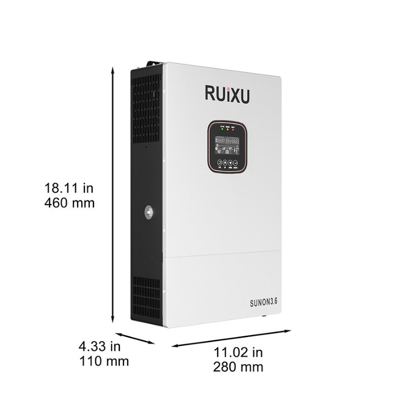 RUiXU Single-Phase Off-Grid Inverter | SUNON3.6 | 3.6kW | UL1741