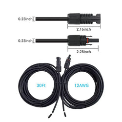Renogy Solar Panel to Charge Controller Adaptor Kit