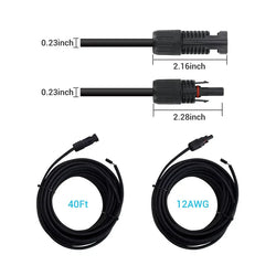 Renogy Solar Panel to Charge Controller Adaptor Kit