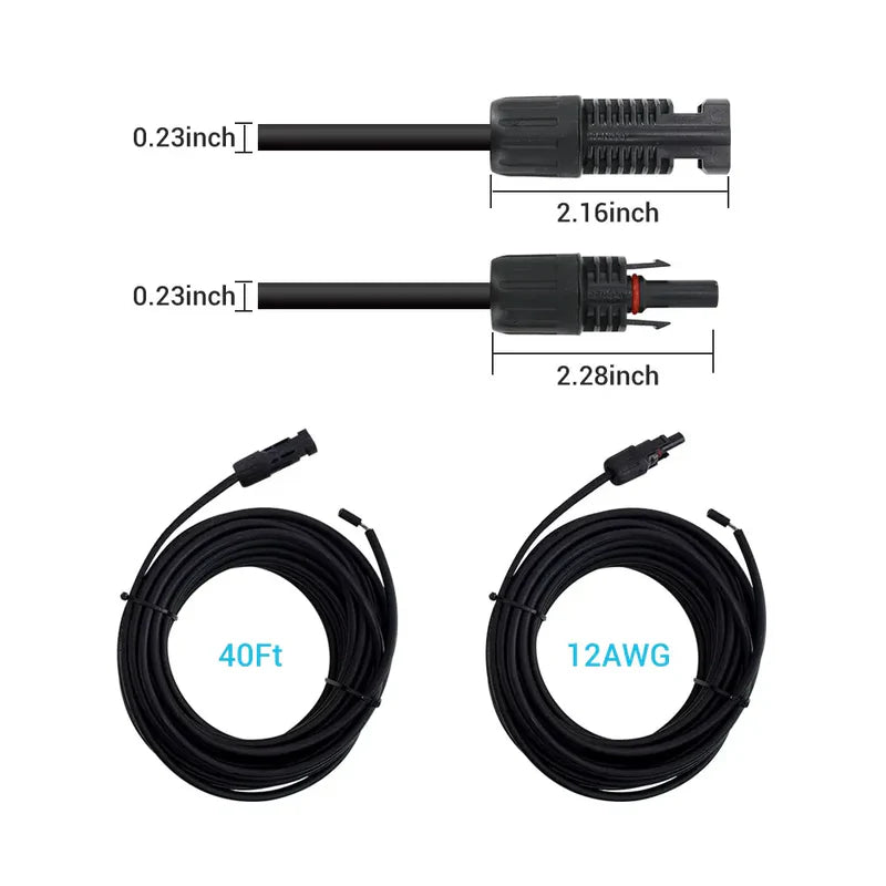 Renogy Solar Panel to Charge Controller Adaptor Kit