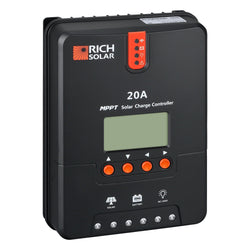 RICH SOLAR 20 Amp MPPT Solar Charge Controller MPPT Charge Controllers RICH SOLAR