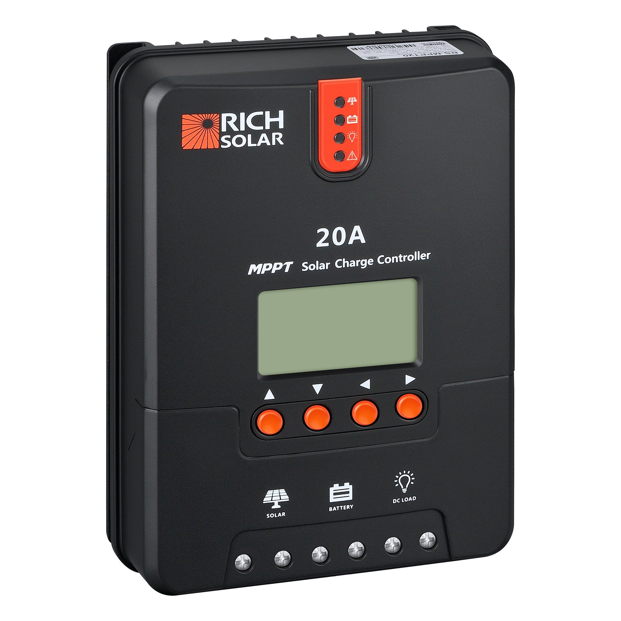 RICH SOLAR | 20 Amp MPPT Solar Charge Controller