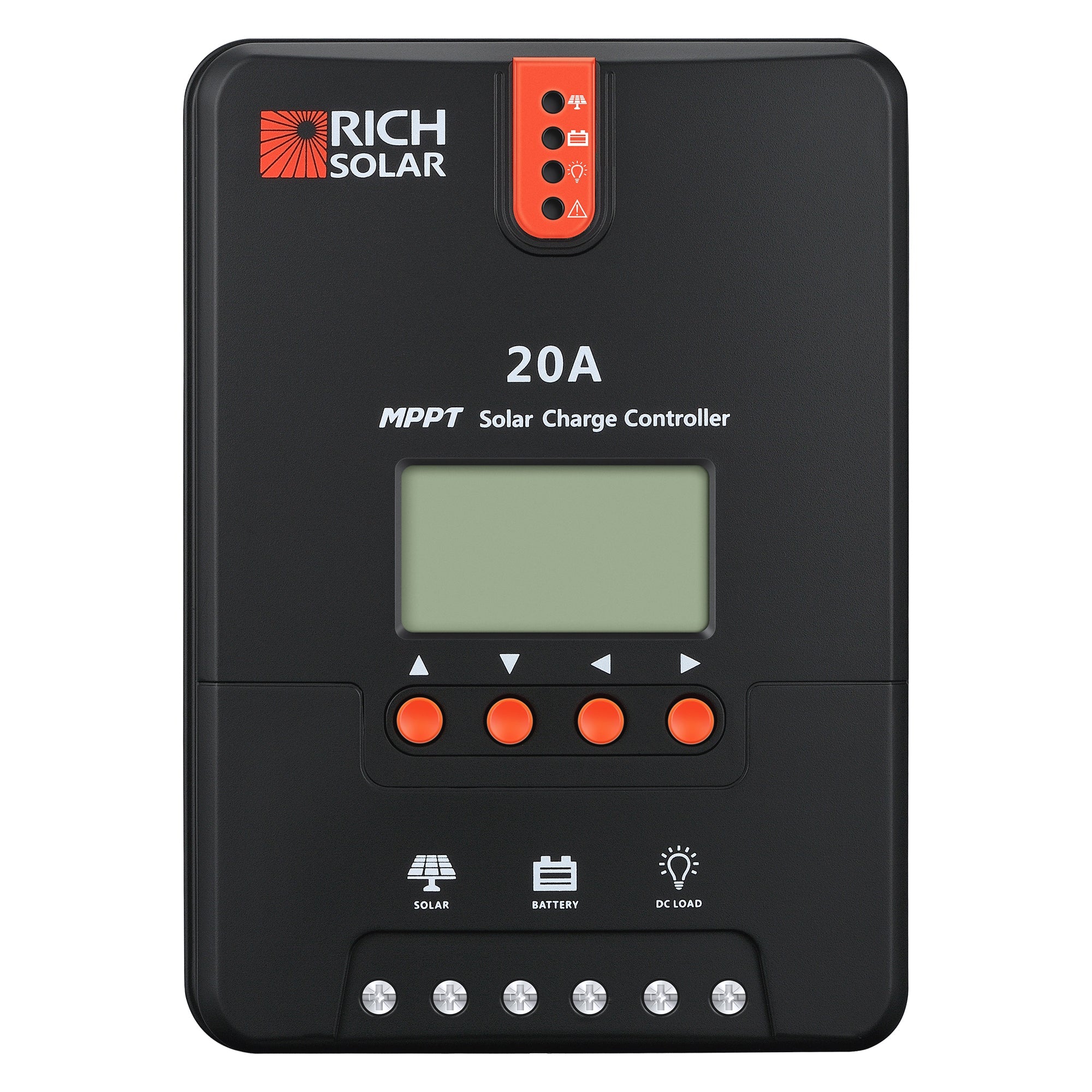 RICH SOLAR | 20 Amp MPPT Solar Charge Controller