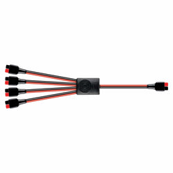 RICH SOLAR Anderson Parallel Adapters | Y-Branch Parallel Anderson Adapters | Choose Your Connection Size: 2-to-1, 3-to-1, 4-to-1 Connectors RICH SOLAR