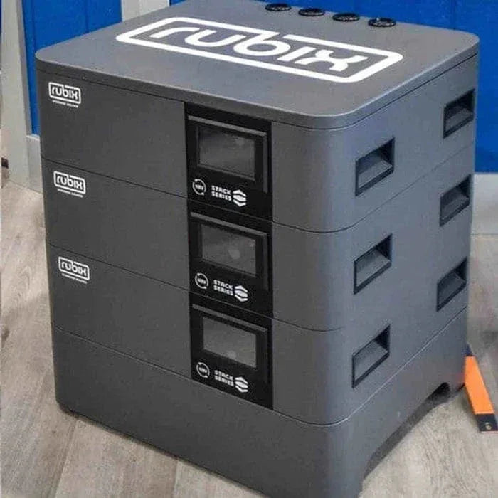 Rubix Battery 24 Volt 200 AH, Stack Series, Lithium Battery - Grey