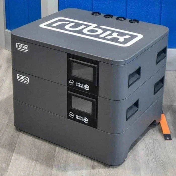 Rubix Battery 24 Volt 200 AH, Stack Series, Lithium Battery - Grey