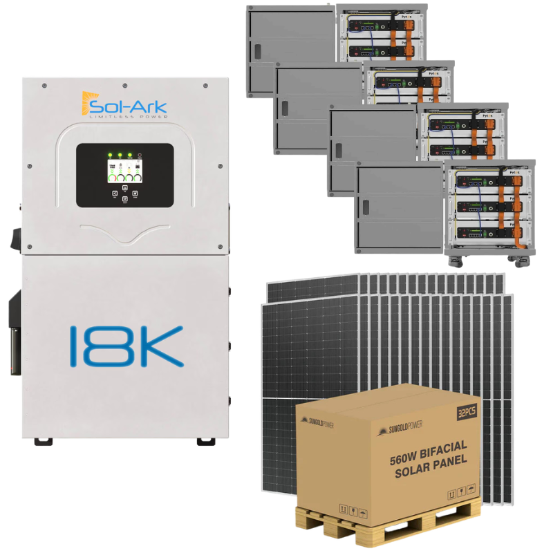 Sol-Ark Pytes Pro 18K Solar Kit