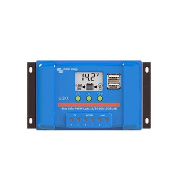 Victron BlueSolar PWM-LCD&USB Charge Controller 12/24V 20A – SCC010020050 Charge Controllers Victron Energy