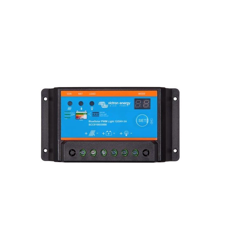 Victron BlueSolar PWM-Light Charge Controller 12/24V 30A – SCC010030020 Charge Controllers Victron Energy
